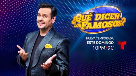 ¿Qué dicen los famosos? Regresa este domingo con una excitante segunda temporada